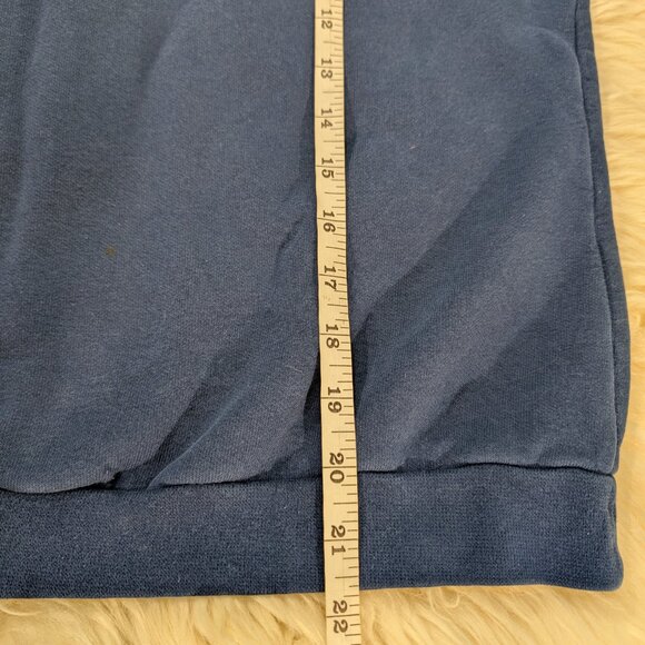 Nike Team 90s Vintage Women's s Blue Swoosh Pullover Sweatshirt Size M - Picture 7 of 8